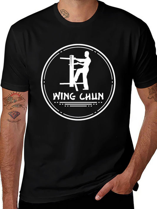 Wing Chun Martial Arts T-Shirt - Black