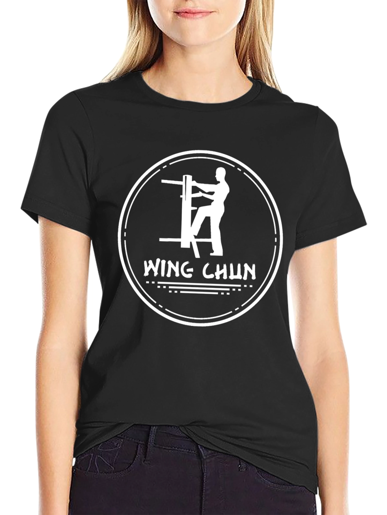 Wing Chun Martial Arts T-Shirt - Black