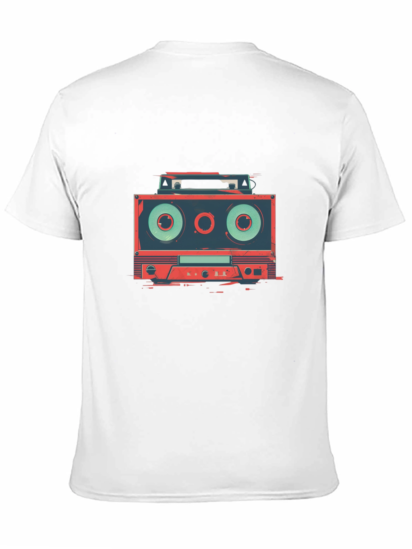 Retro Cassette Player Graphic Tee
