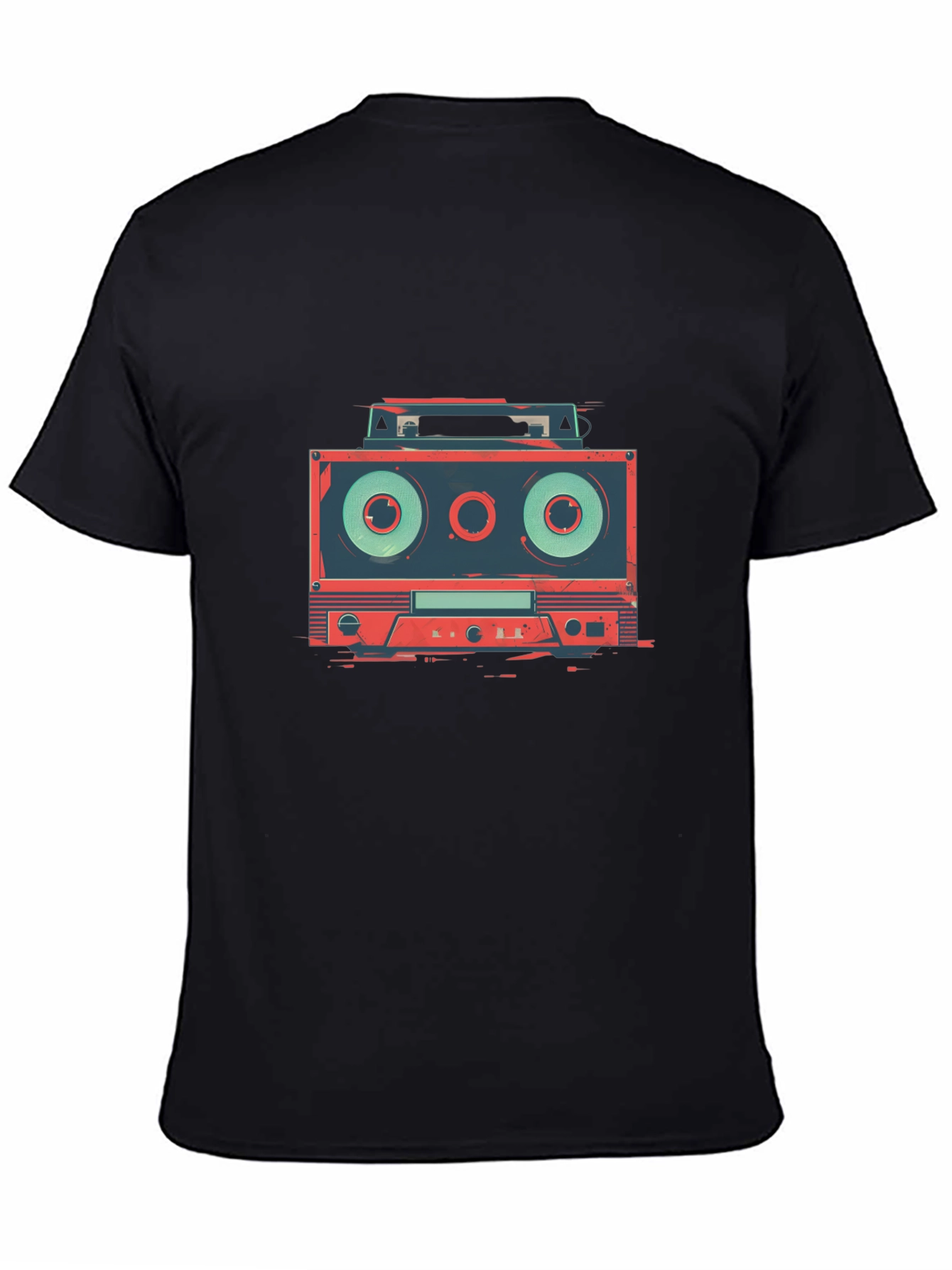 Retro Cassette Player Graphic Tee