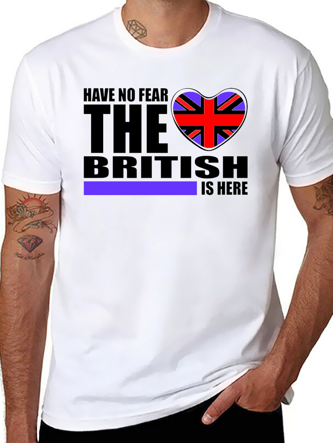 Have No Fear The British Is Here T-Shirt