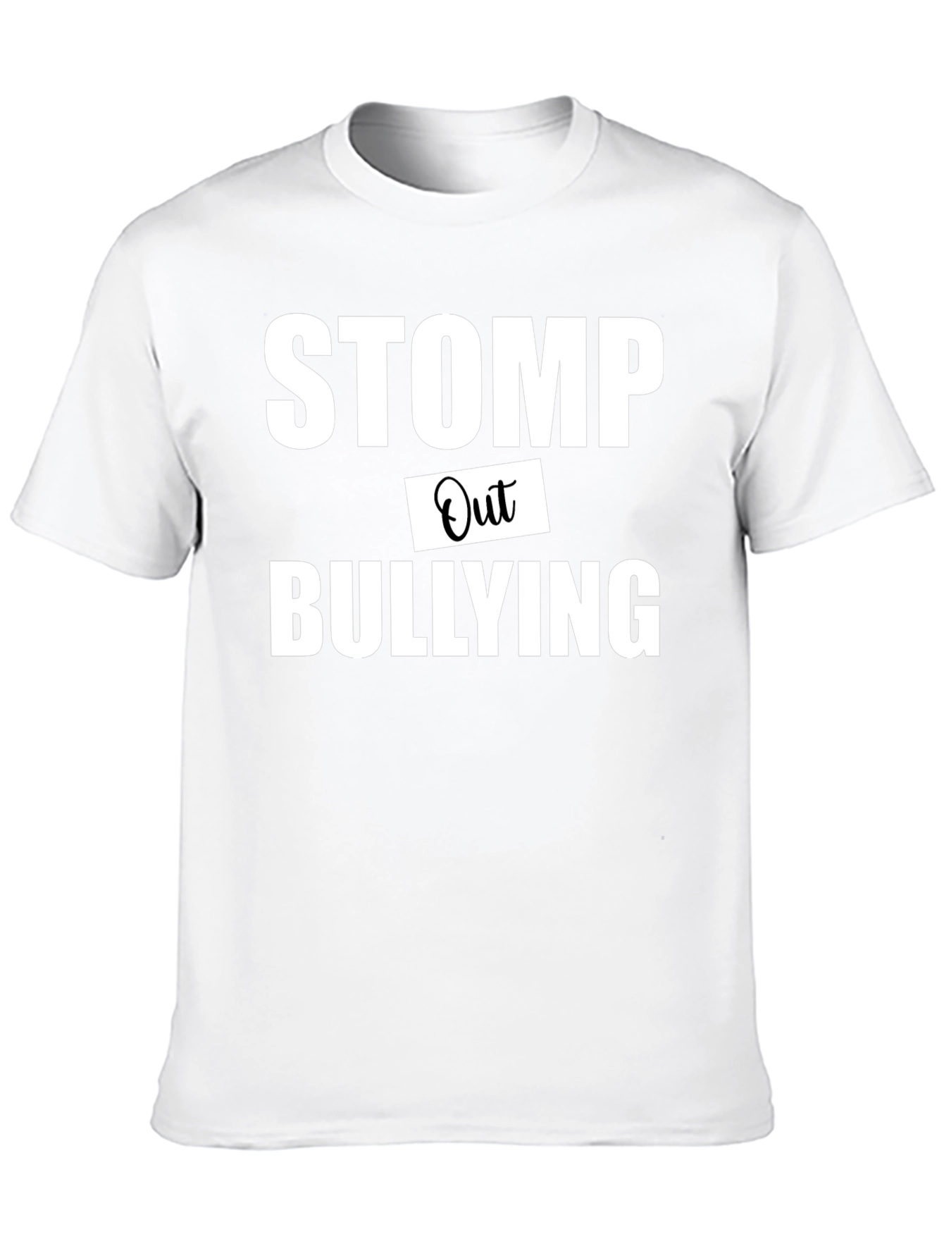 Stomp Out Bullying Black T-Shirt