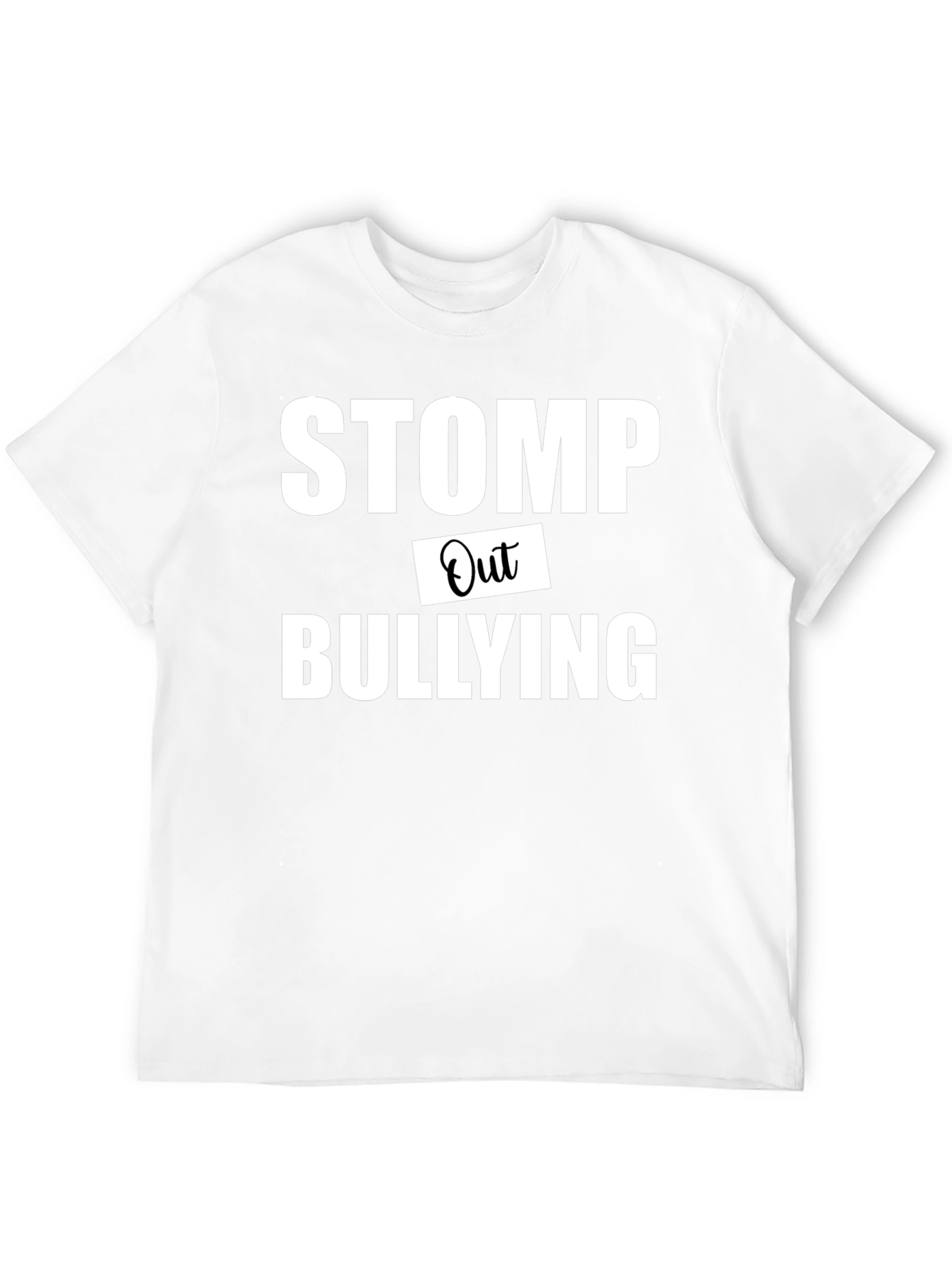 Stomp Out Bullying Black T-Shirt
