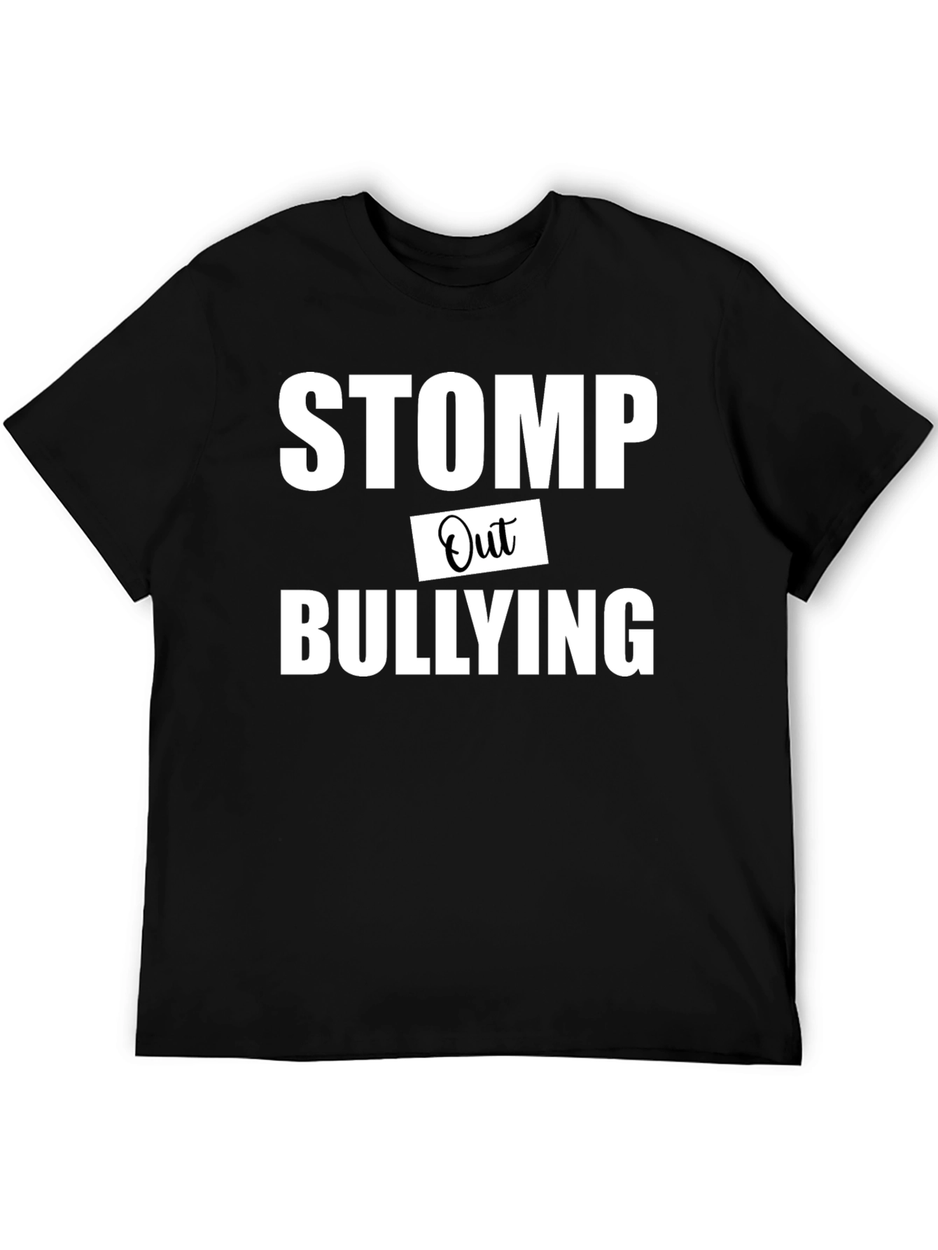 Stomp Out Bullying Black T-Shirt
