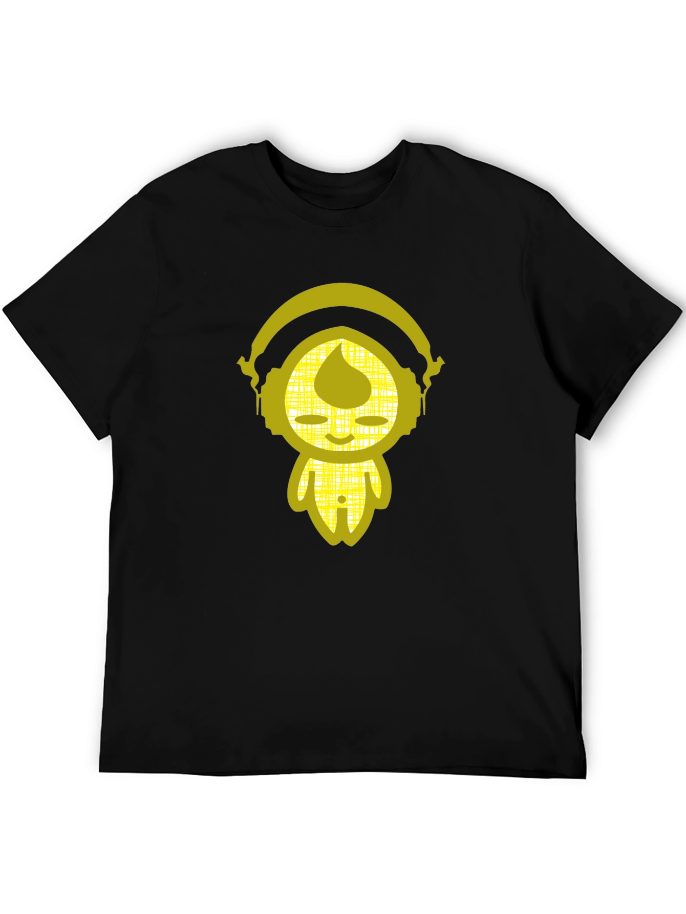 Zen DJ Graphic Tee - Cool Black Cotton T-Shirt