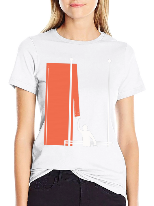 Artistic Painter Graphic T-Shirt - Modern Design Tee