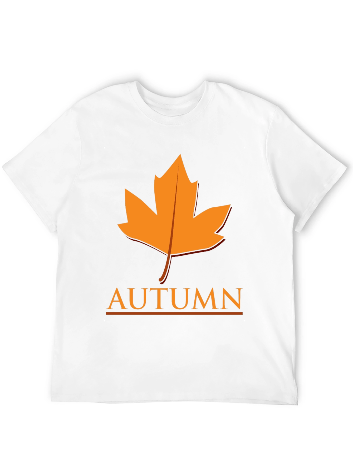 Autumn Leaf Graphic Tee - Stylish Fall Season Apparel