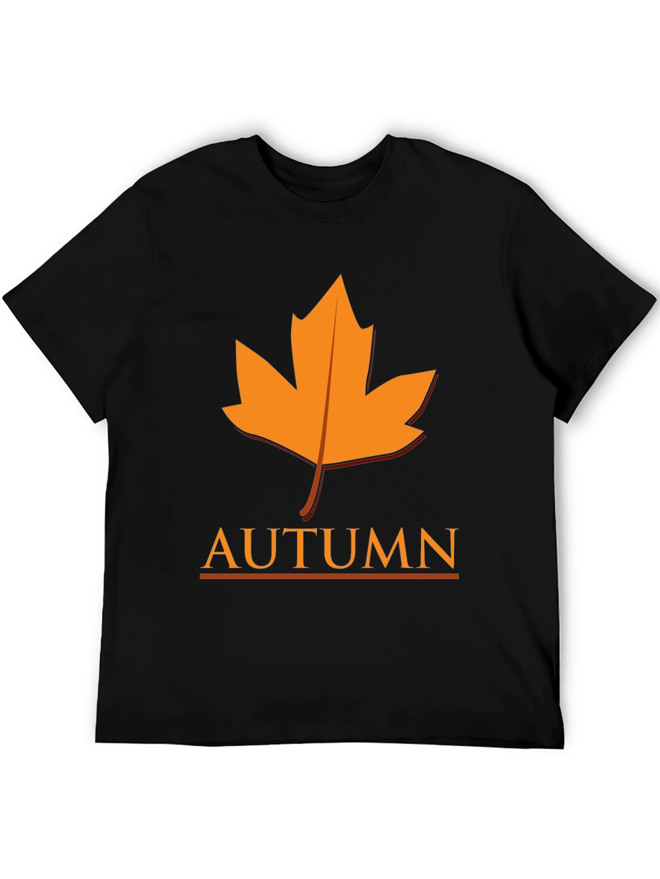 Autumn Leaf Graphic Tee - Stylish Fall Season Apparel