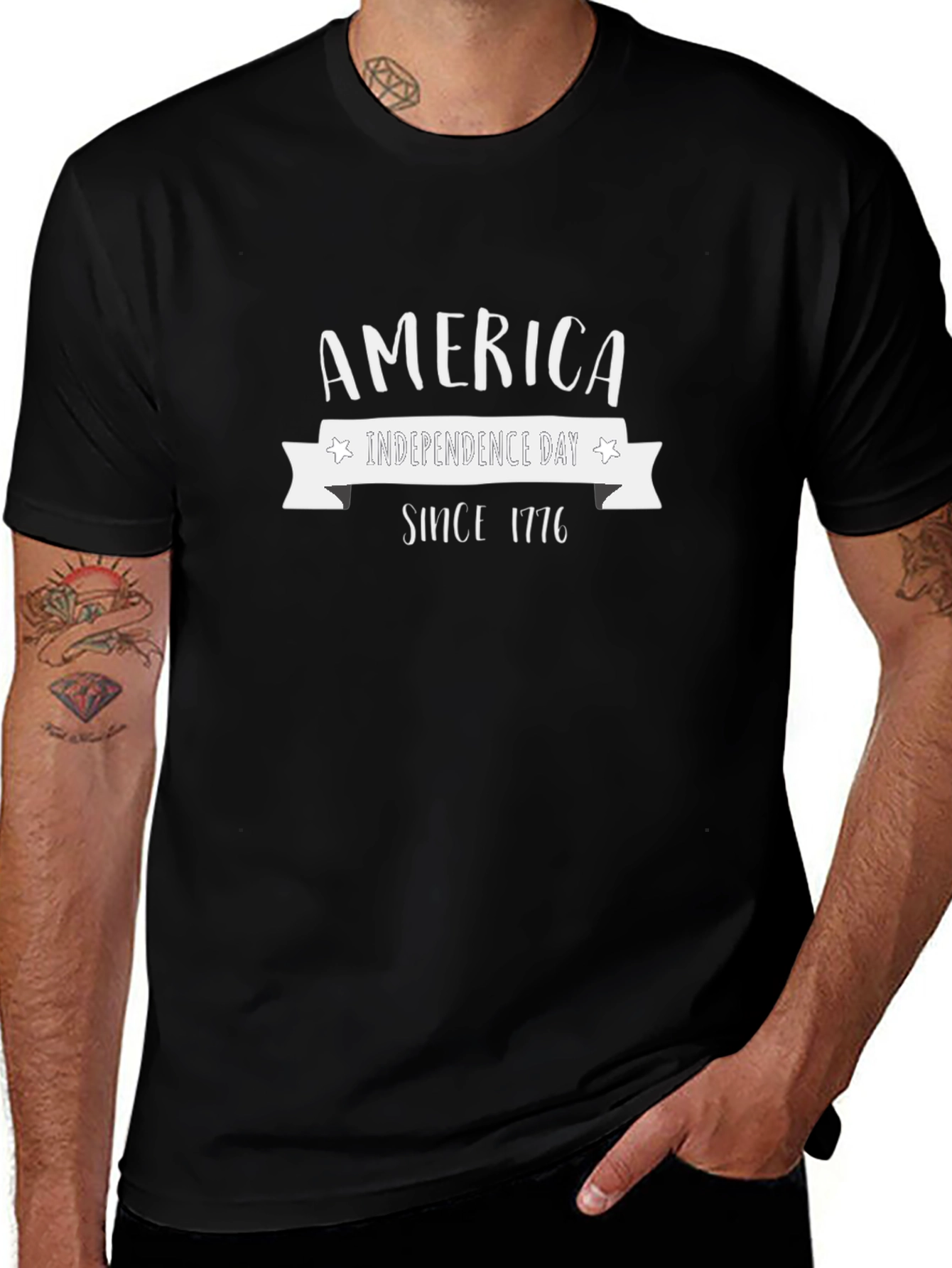 America Independence Day Graphic Tee - Since 1776