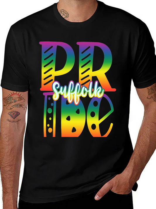 Suffolk Pride Rainbow Graphic T-Shirt