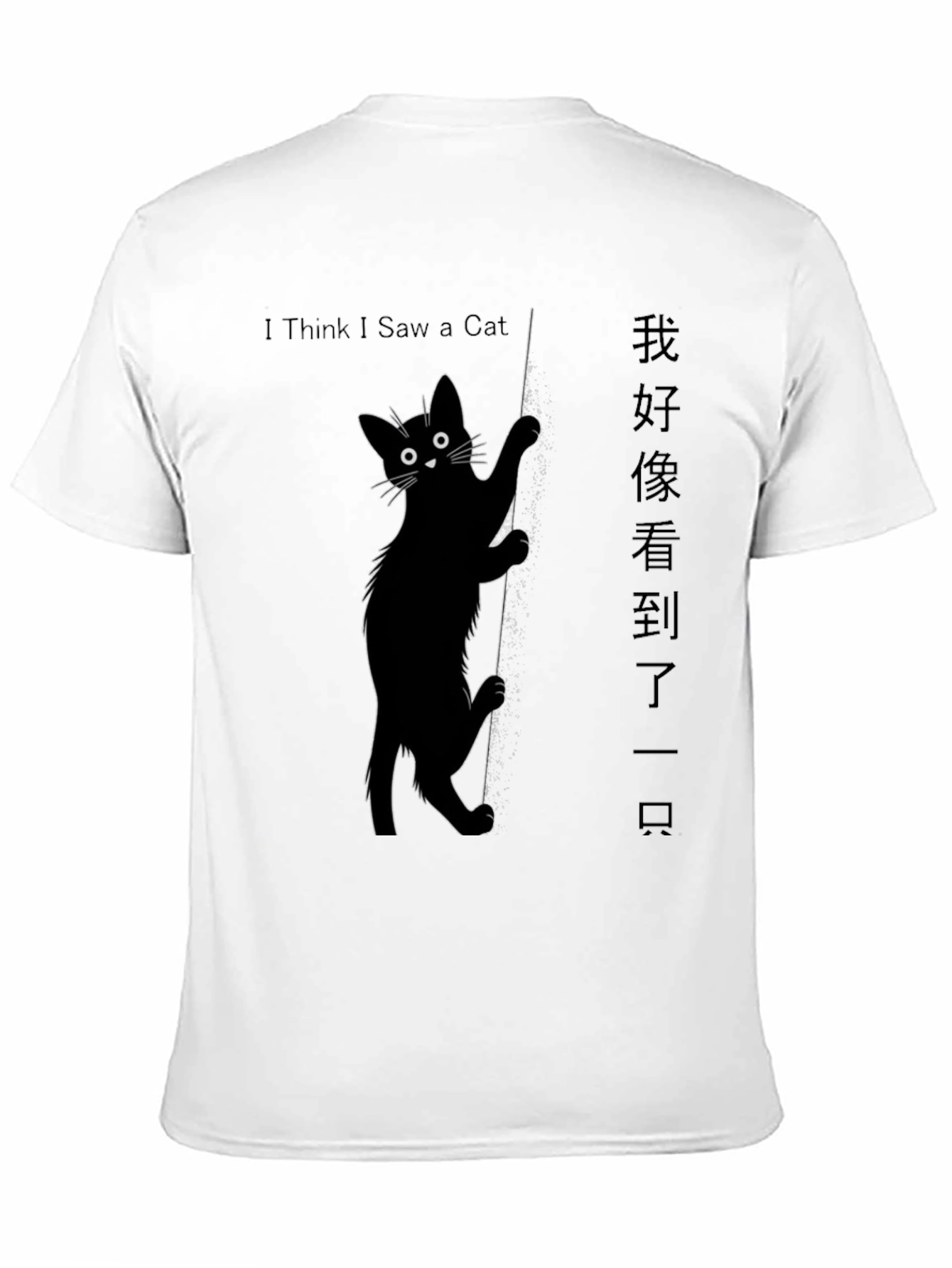 I Think I Saw a Cat T-Shirt