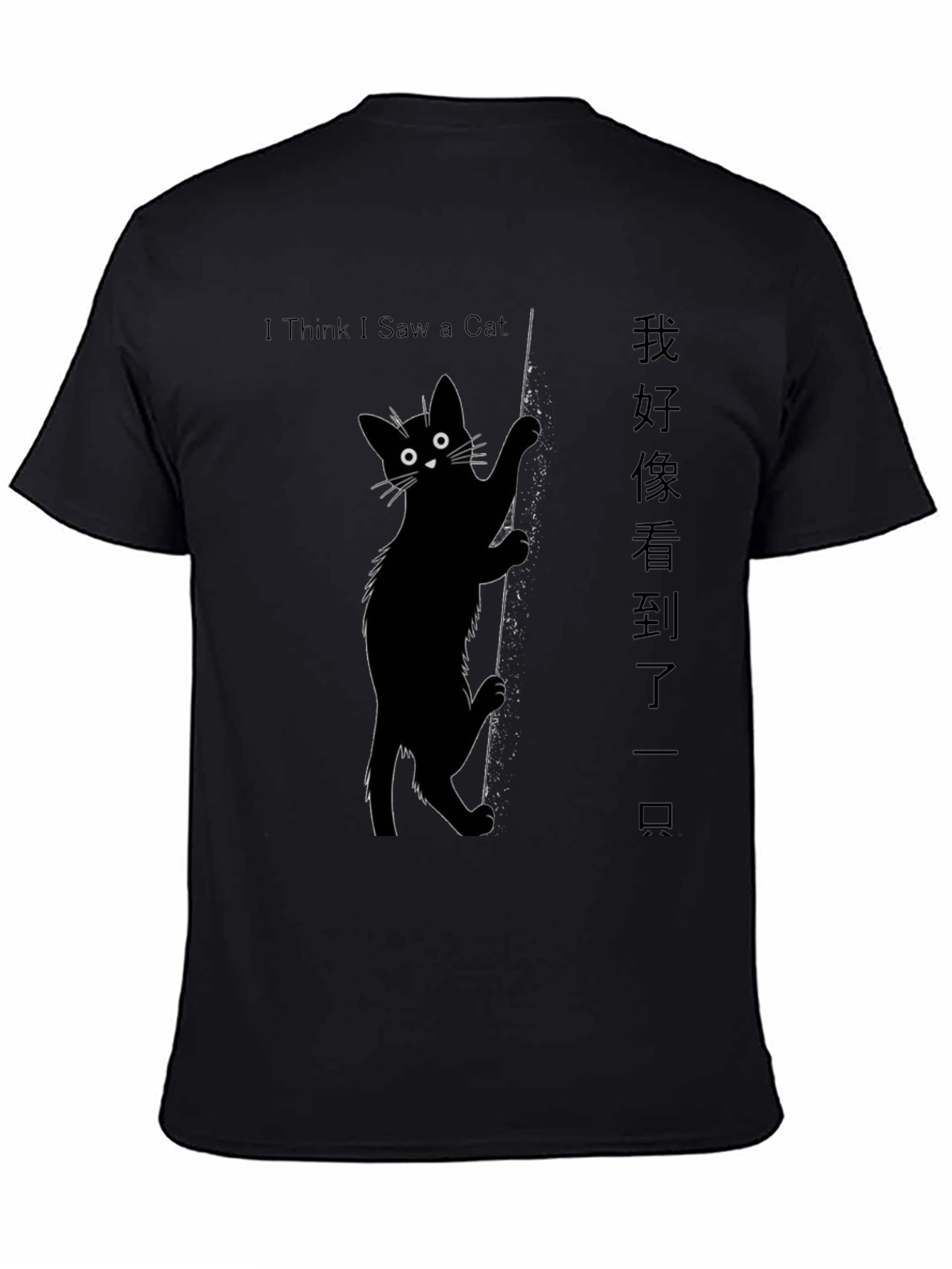 I Think I Saw a Cat T-Shirt