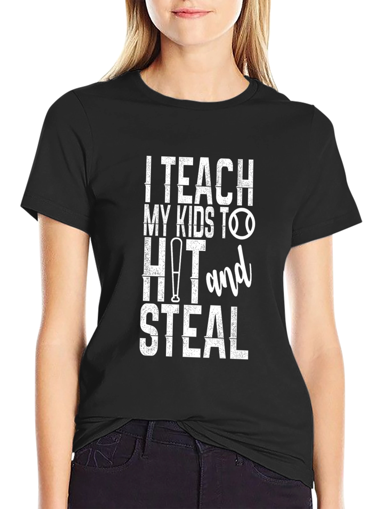 I Teach My Kids Baseball T-Shirt