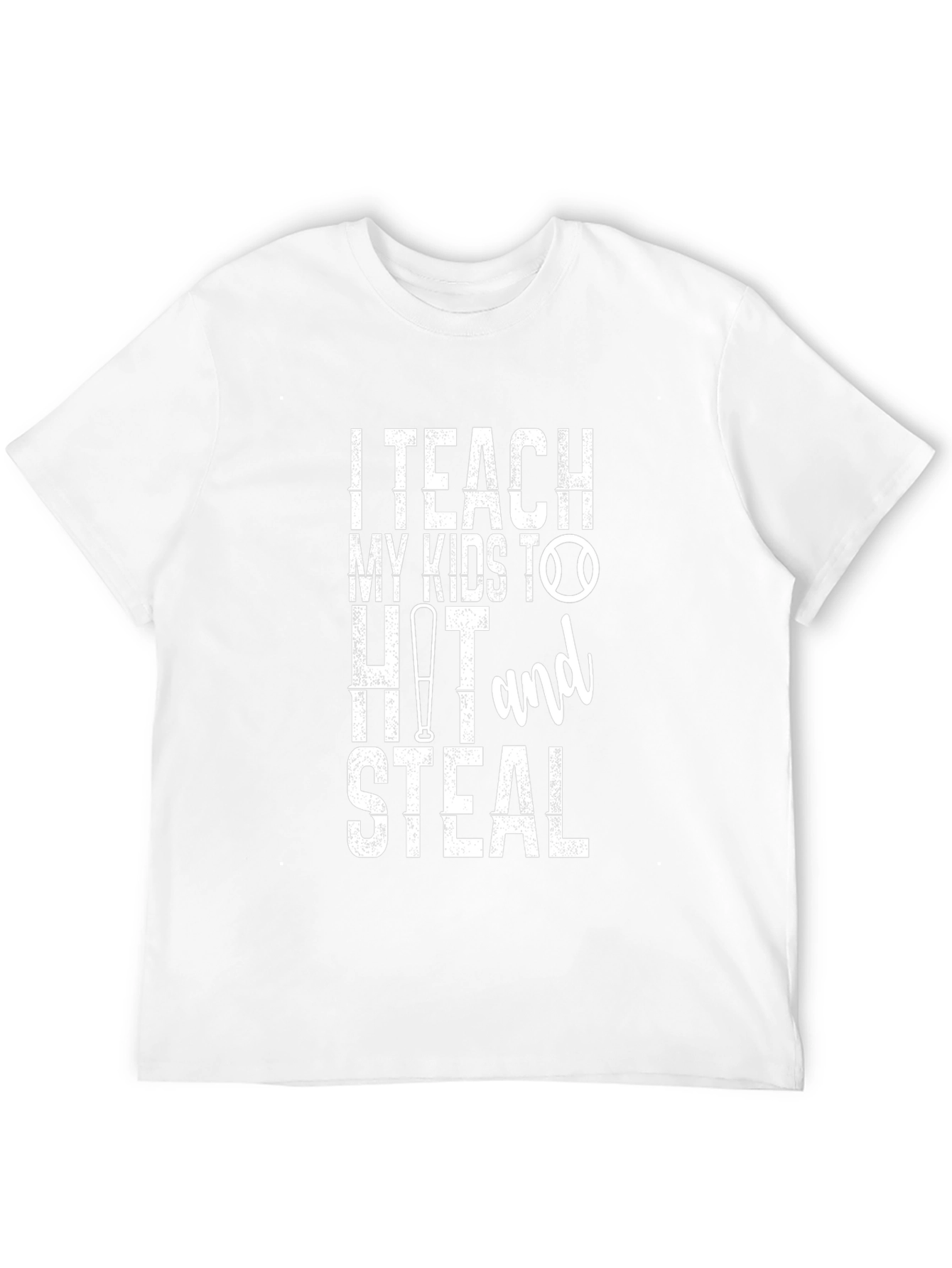 I Teach My Kids Baseball T-Shirt