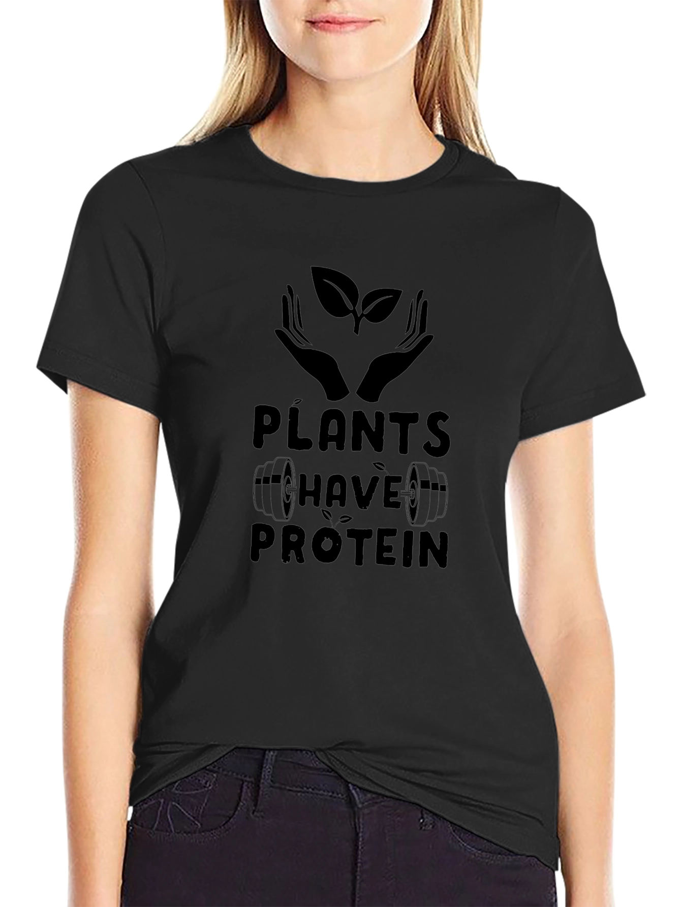 Plants Have Protein Graphic Tee