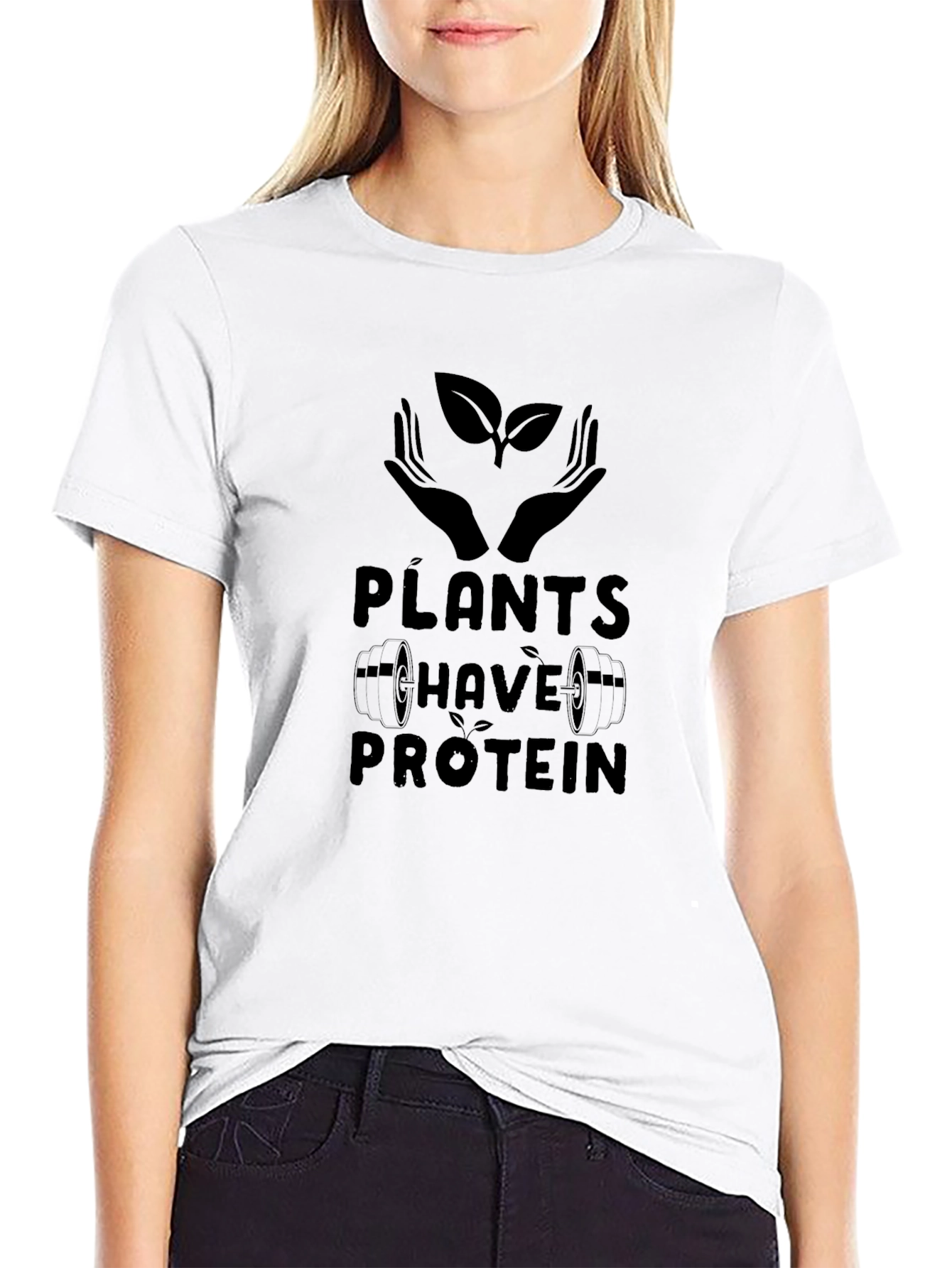 Plants Have Protein Graphic Tee