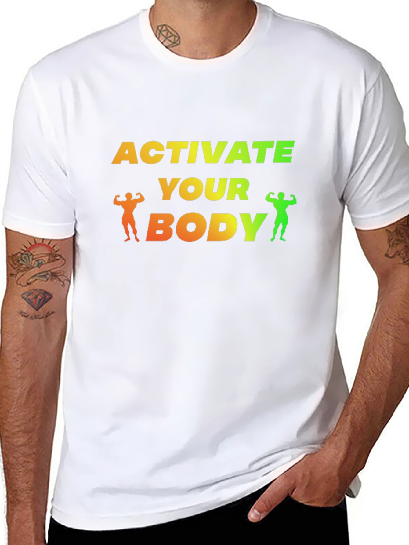 Activate Your Body Fitness Graphic Tee