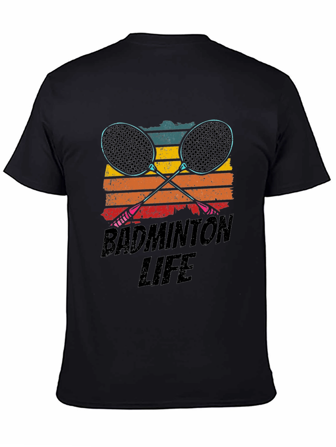 Badminton Life Graphic Tee