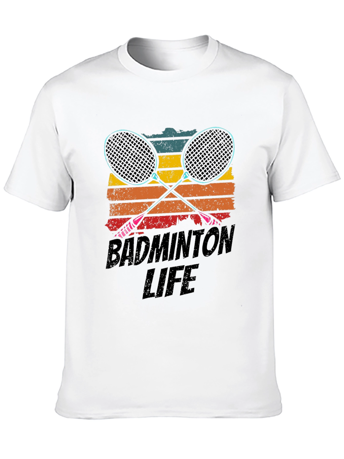 Badminton Life Graphic Tee
