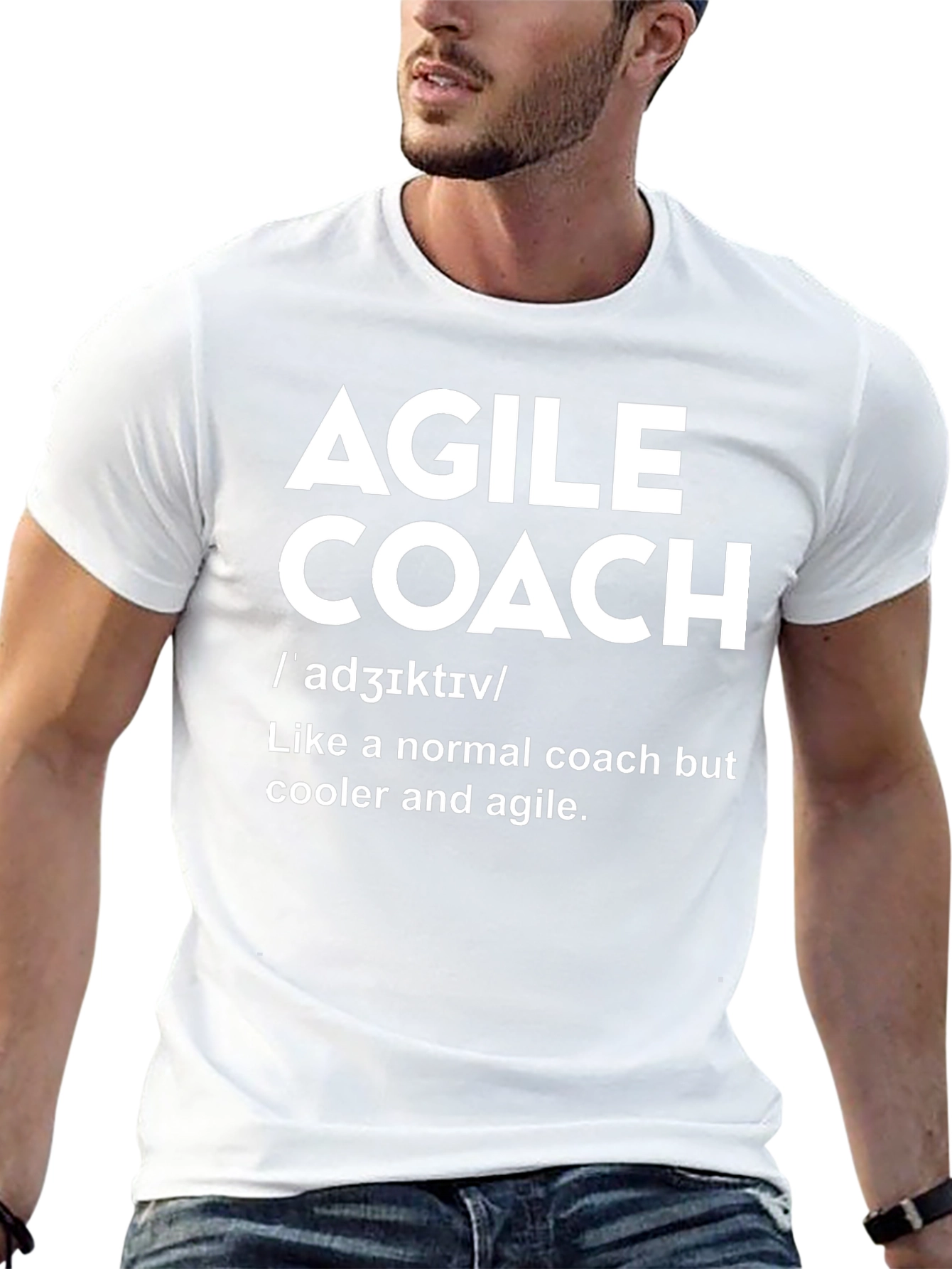 Agile Coach Definition T-Shirt - Cool & Unique Gift