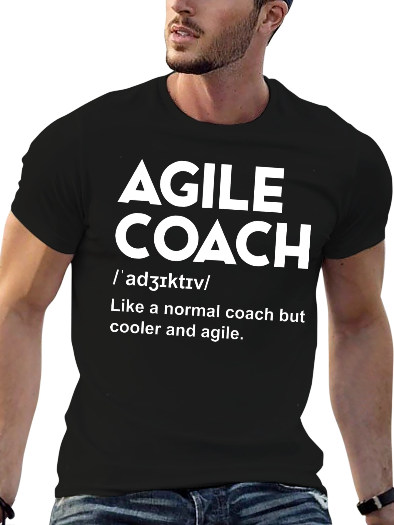 Agile Coach Definition T-Shirt - Cool & Unique Gift