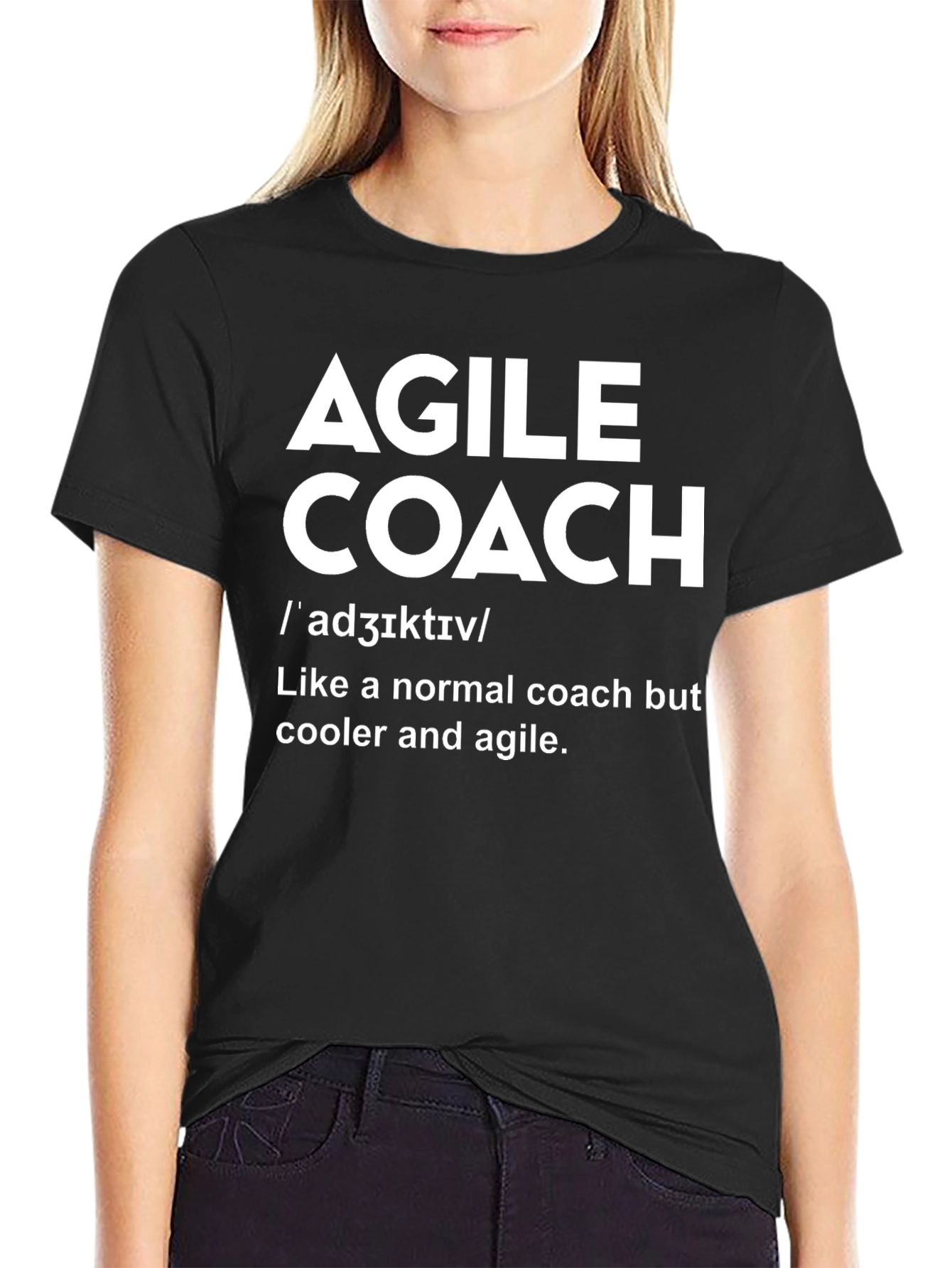 Agile Coach Definition T-Shirt - Cool & Unique Gift