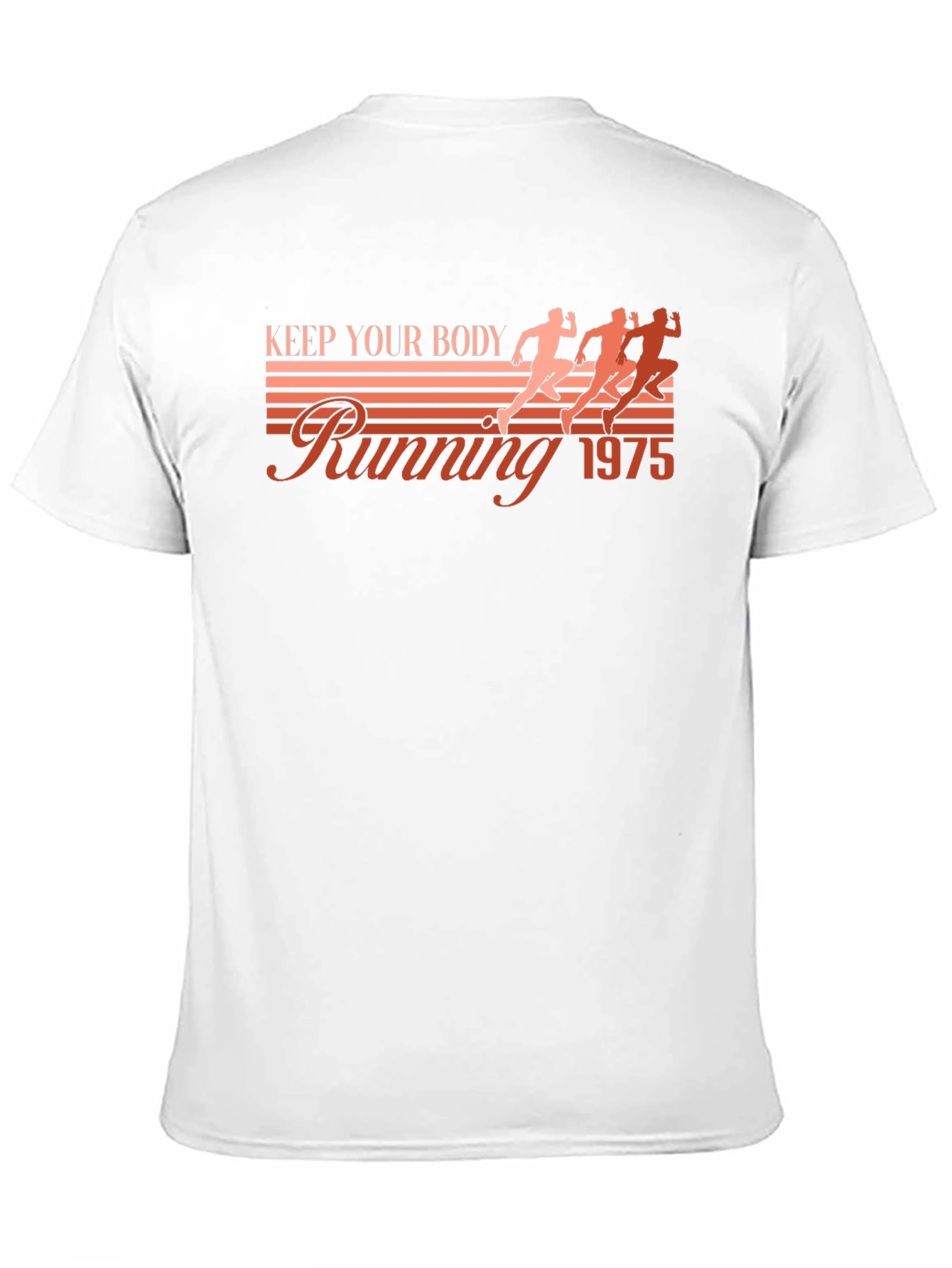 Keep Your Body Running 1975 Black T-Shirt
