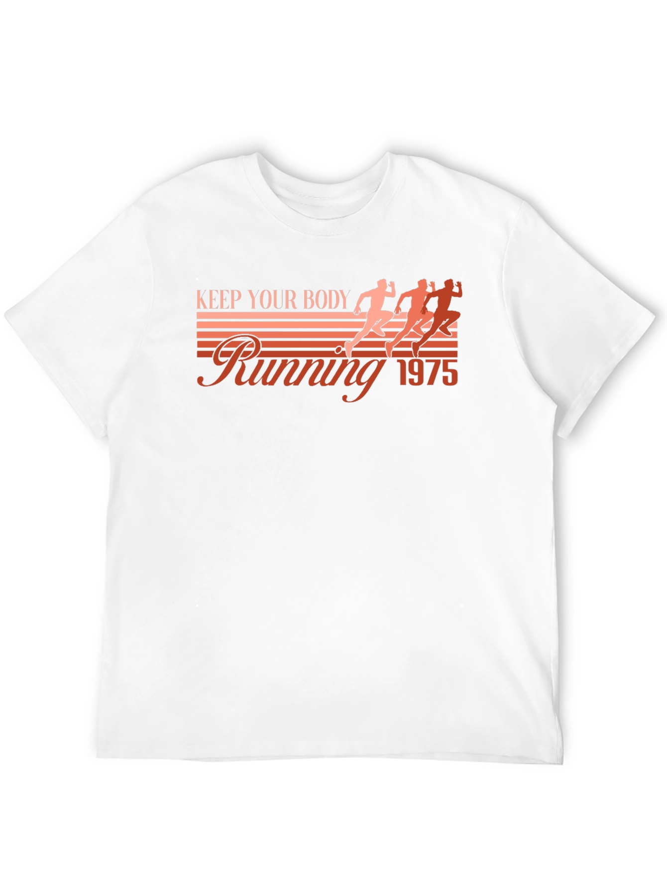 Keep Your Body Running 1975 Black T-Shirt