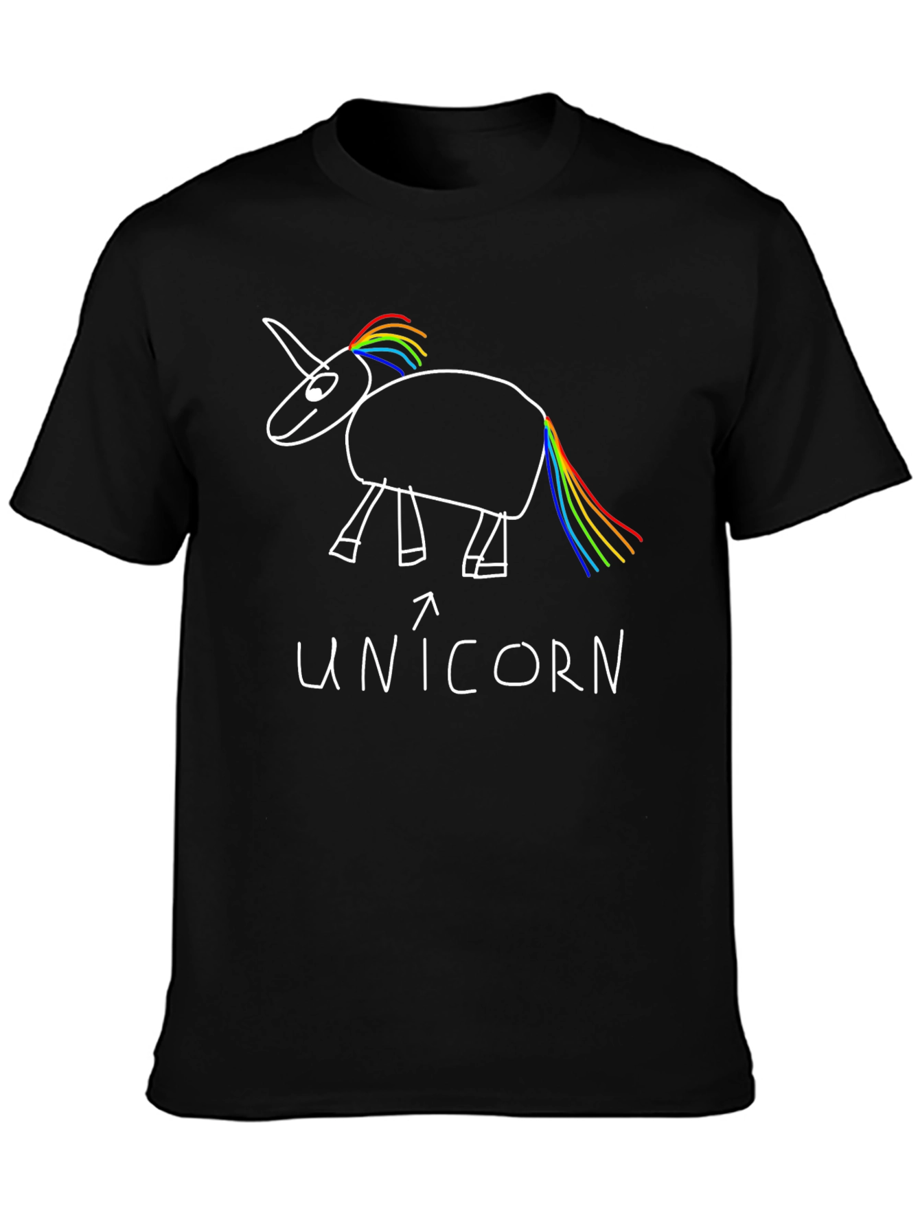 Unicorn T-Shirt - Funny Graphic Tee
