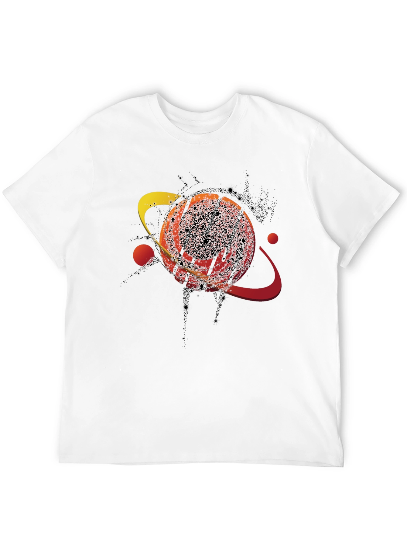 Cosmic Saturn Graphic T-Shirt