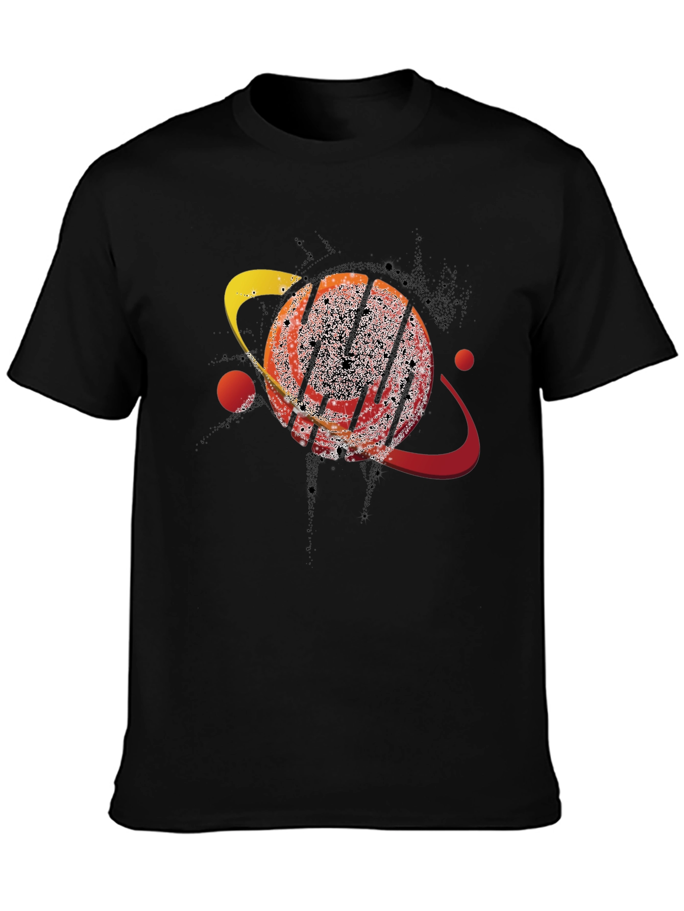 Cosmic Saturn Graphic T-Shirt