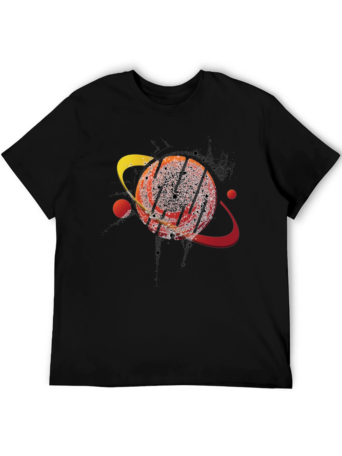 Cosmic Saturn Graphic T-Shirt