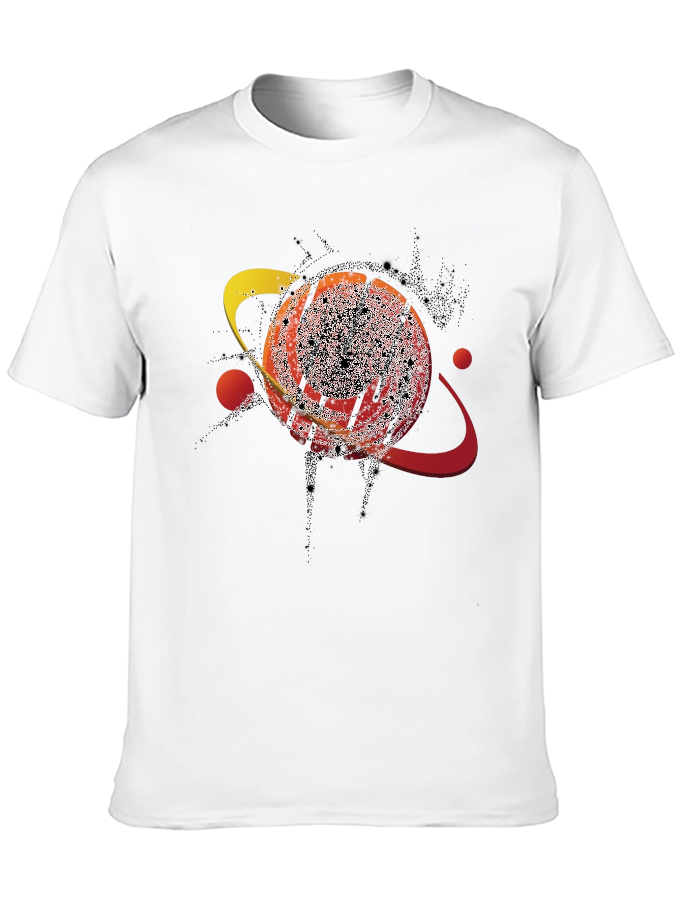 Cosmic Saturn Graphic T-Shirt