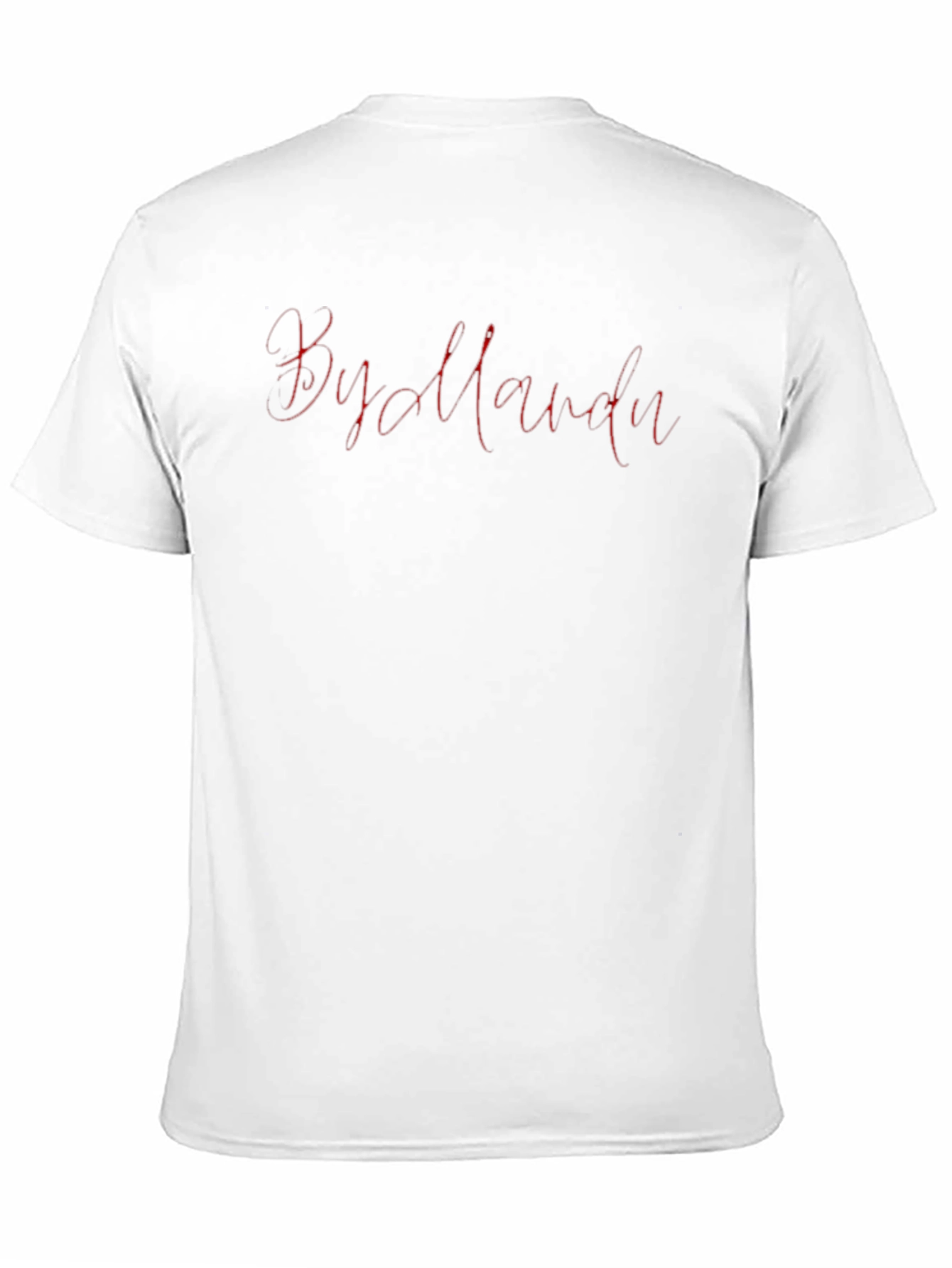 Black T-Shirt with By All Means Graphic