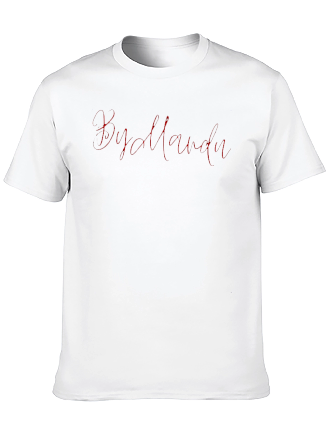 Black T-Shirt with By All Means Graphic