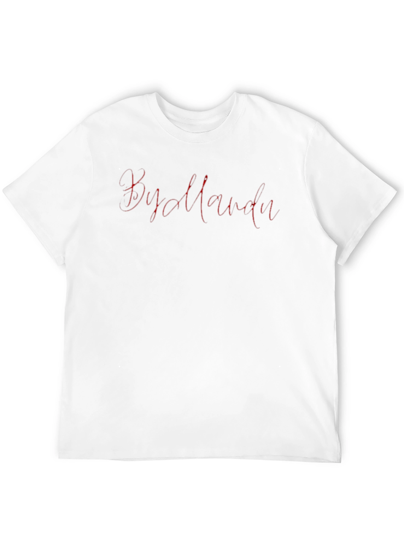 Black T-Shirt with By All Means Graphic