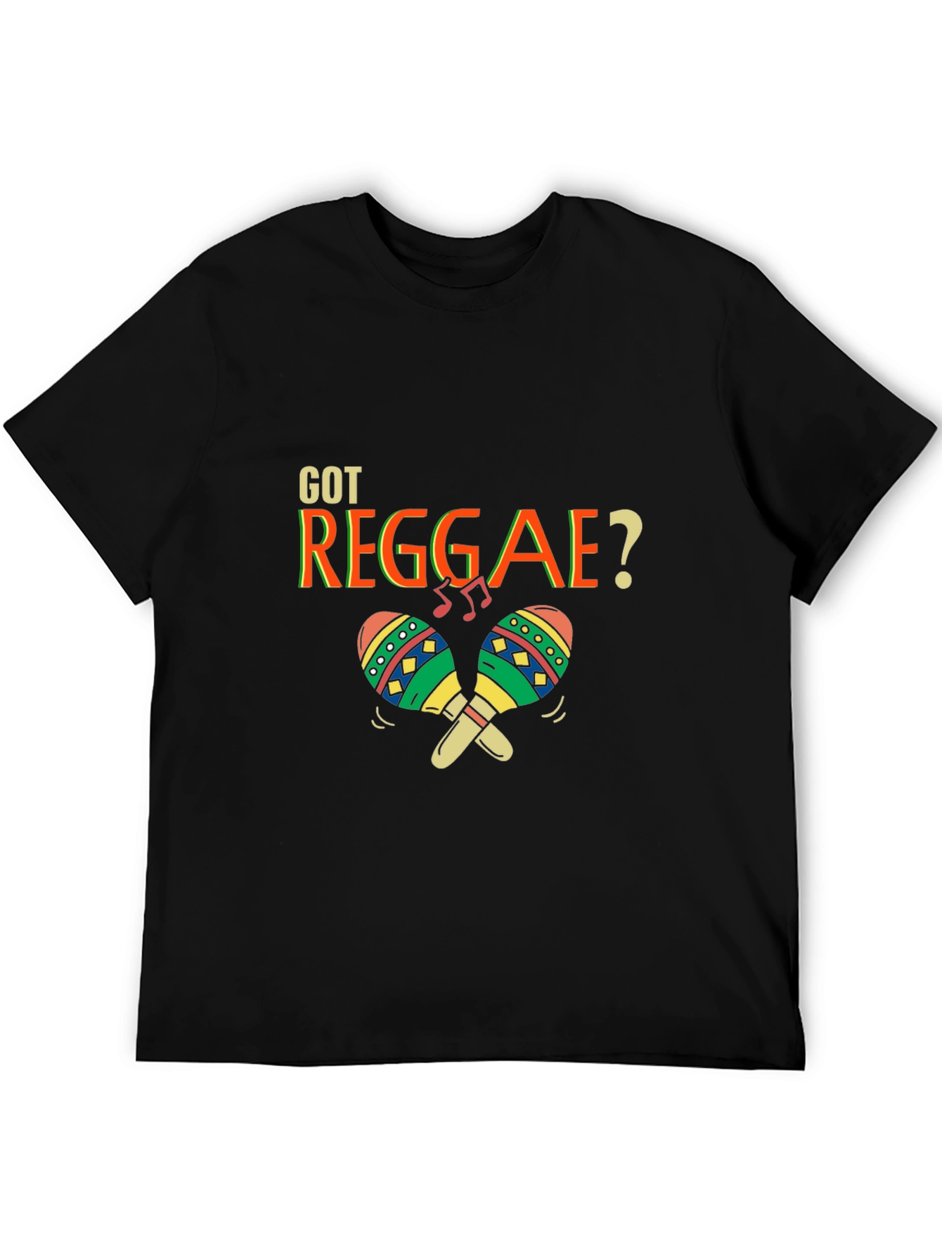 Got Reggae? Black Graphic Tee