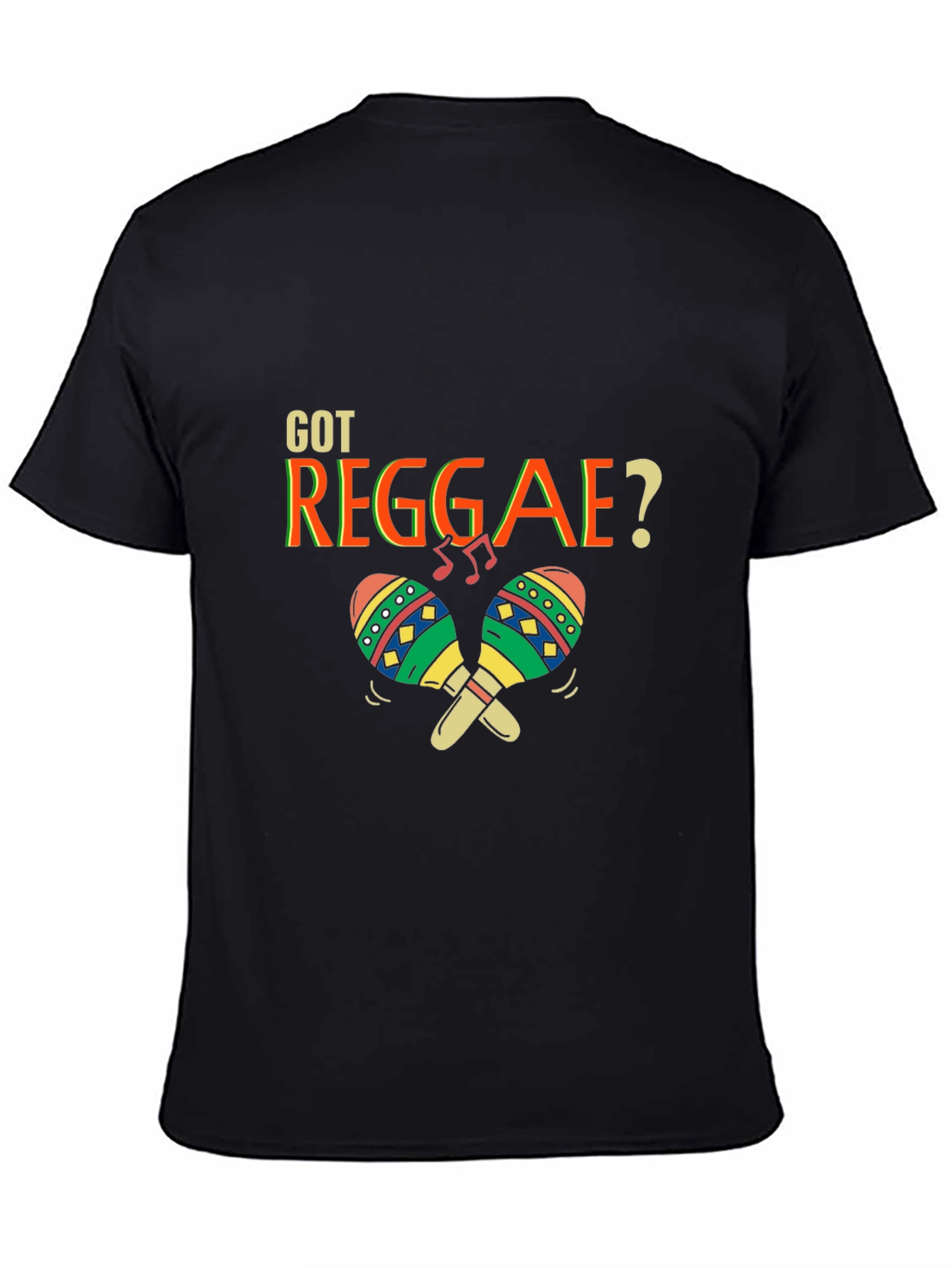 Got Reggae? Black Graphic Tee