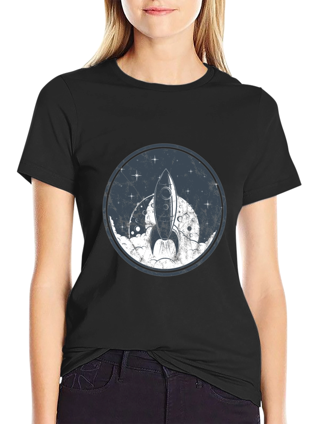 Rocket Launch Graphic Tee - Space Adventure T-Shirt