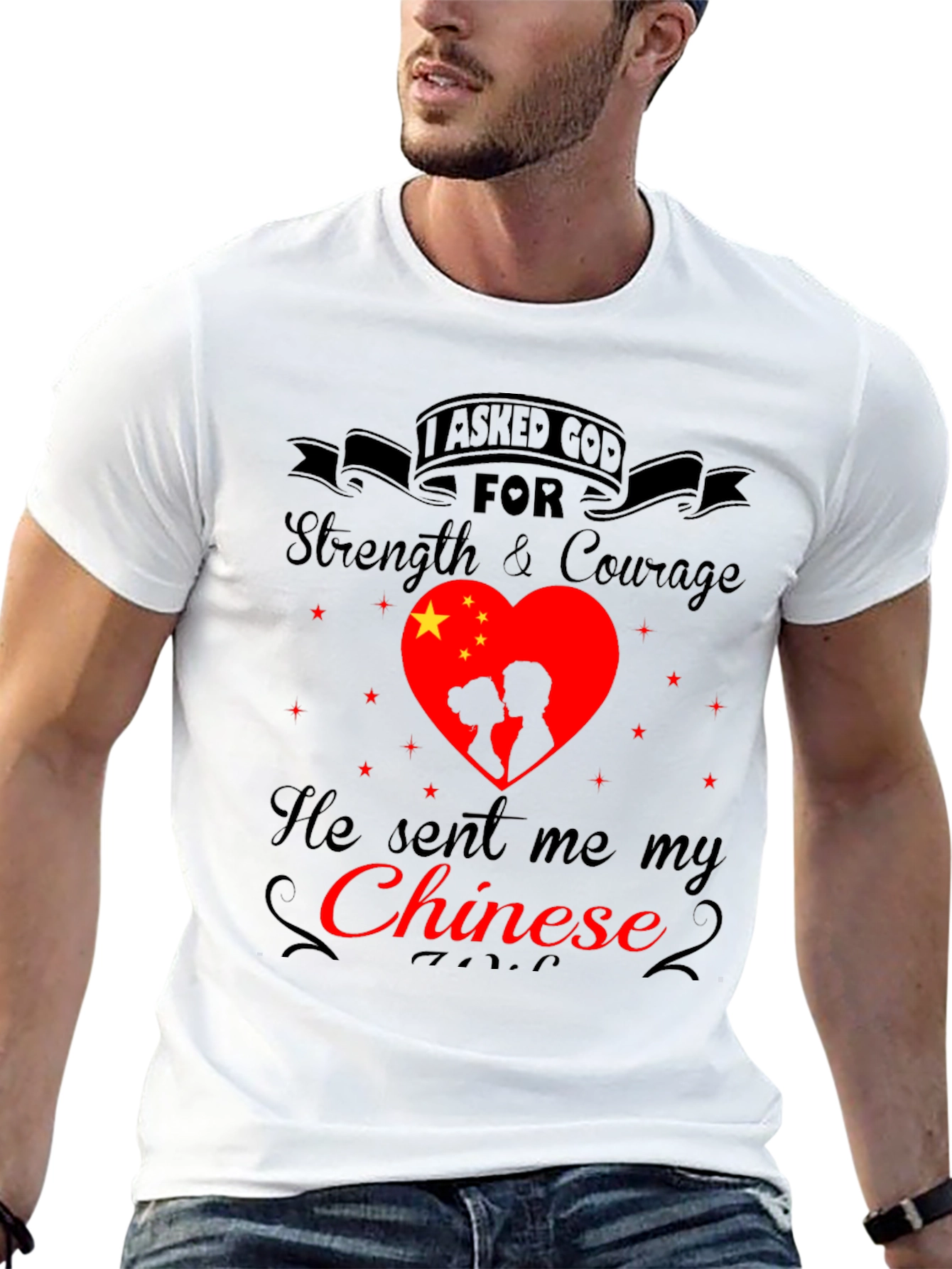 I Asked God For My Chinese T-Shirt