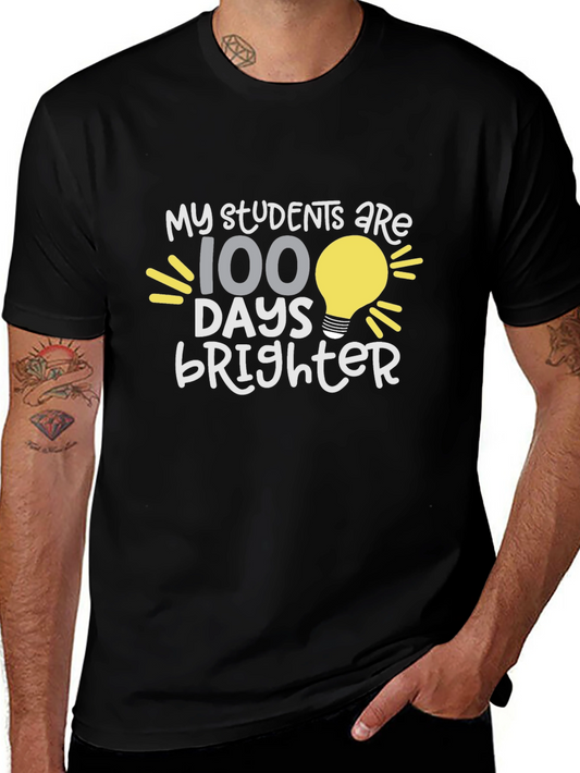100 Days Brighter Graphic Tee
