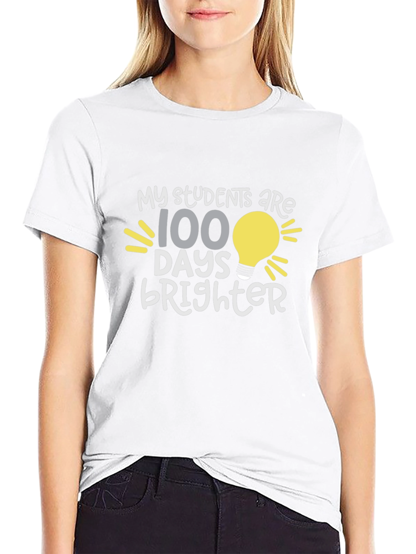 100 Days Brighter Graphic Tee