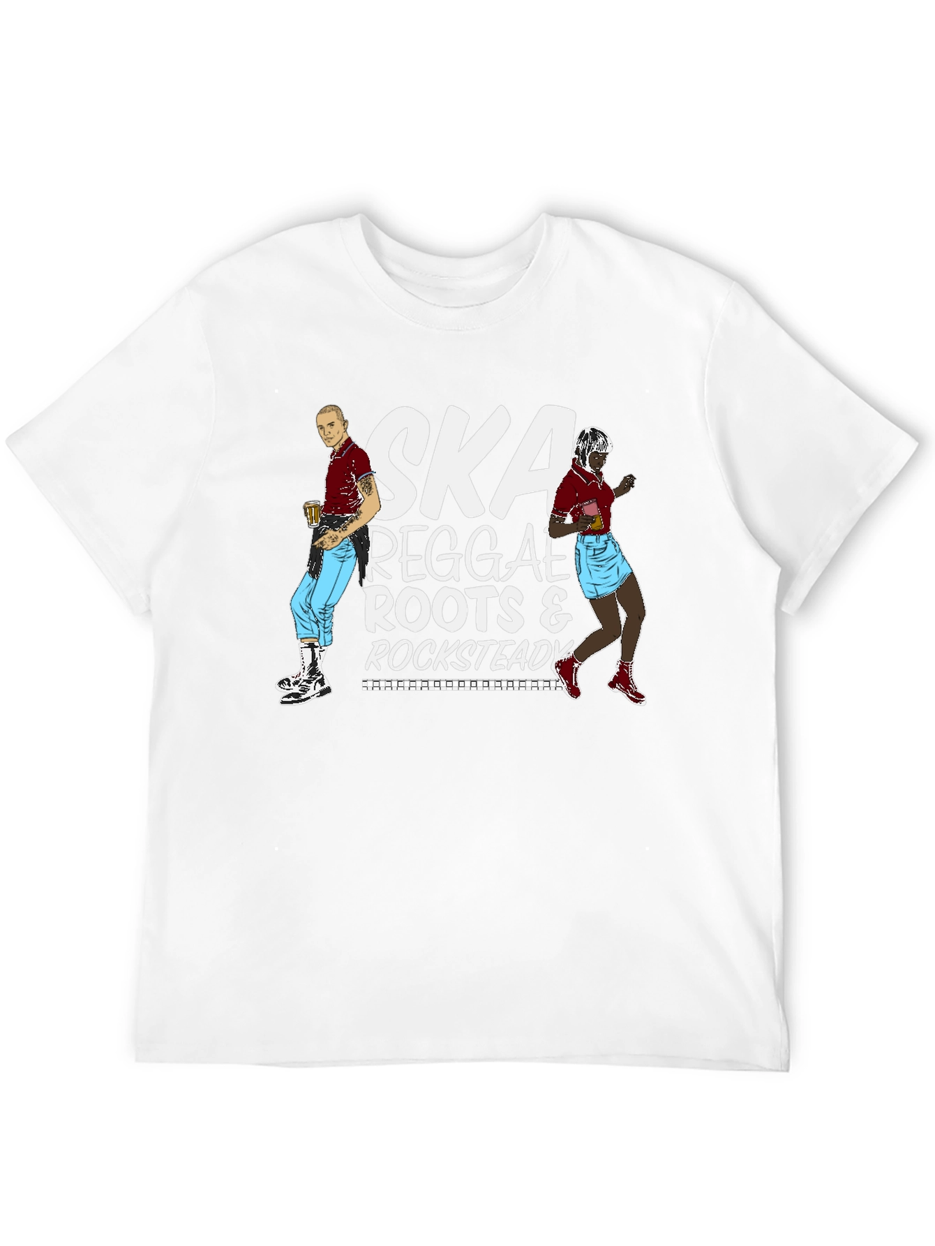 Ska Reggae Roots & Rocksteady Graphic T-Shirt