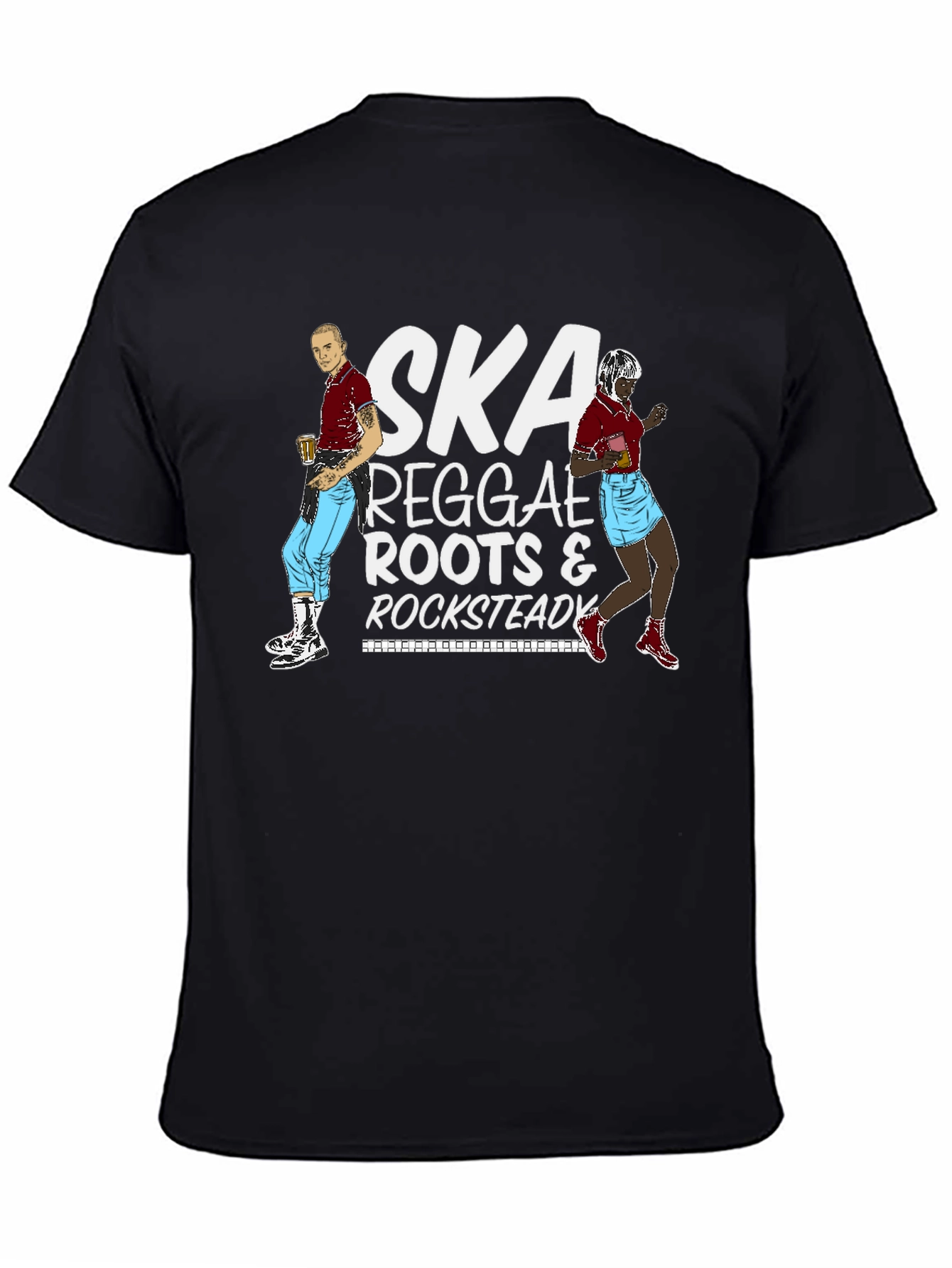 Ska Reggae Roots & Rocksteady Graphic T-Shirt