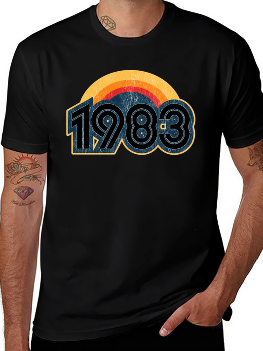 Vintage 1983 Graphic T-Shirt Retro Style
