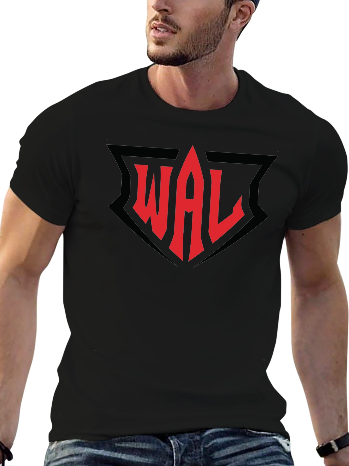 WAL Arm Wrestling T-Shirt - Black