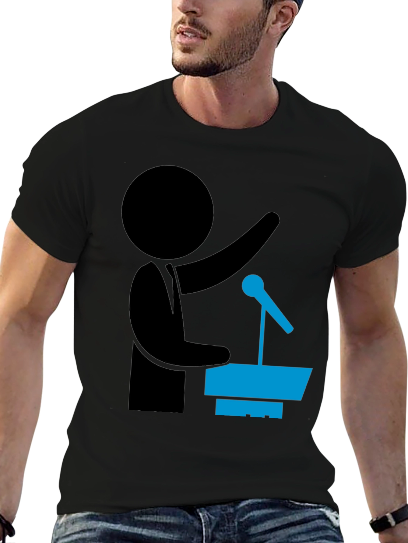 Speaker Graphic T-Shirt