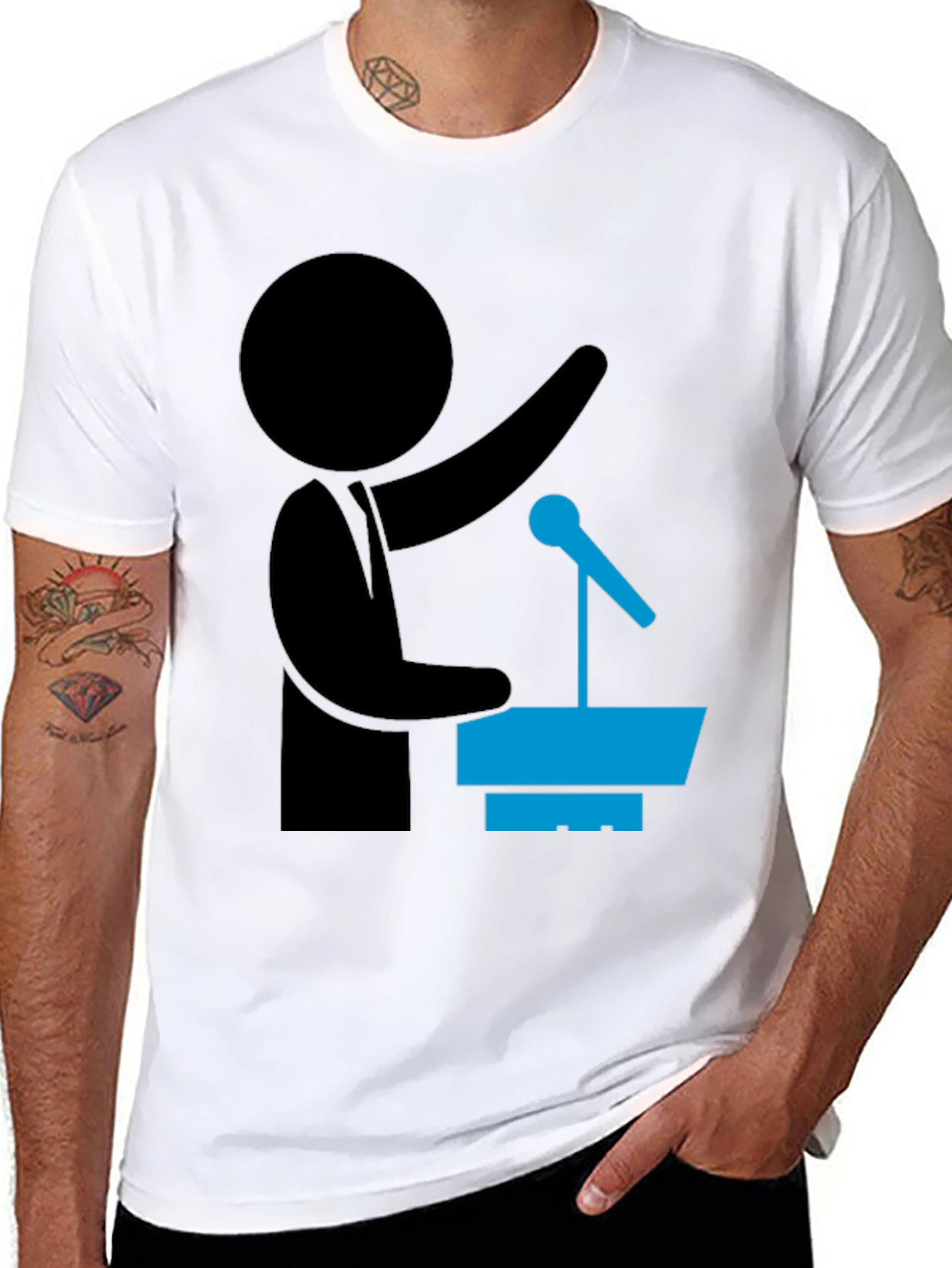 Speaker Graphic T-Shirt
