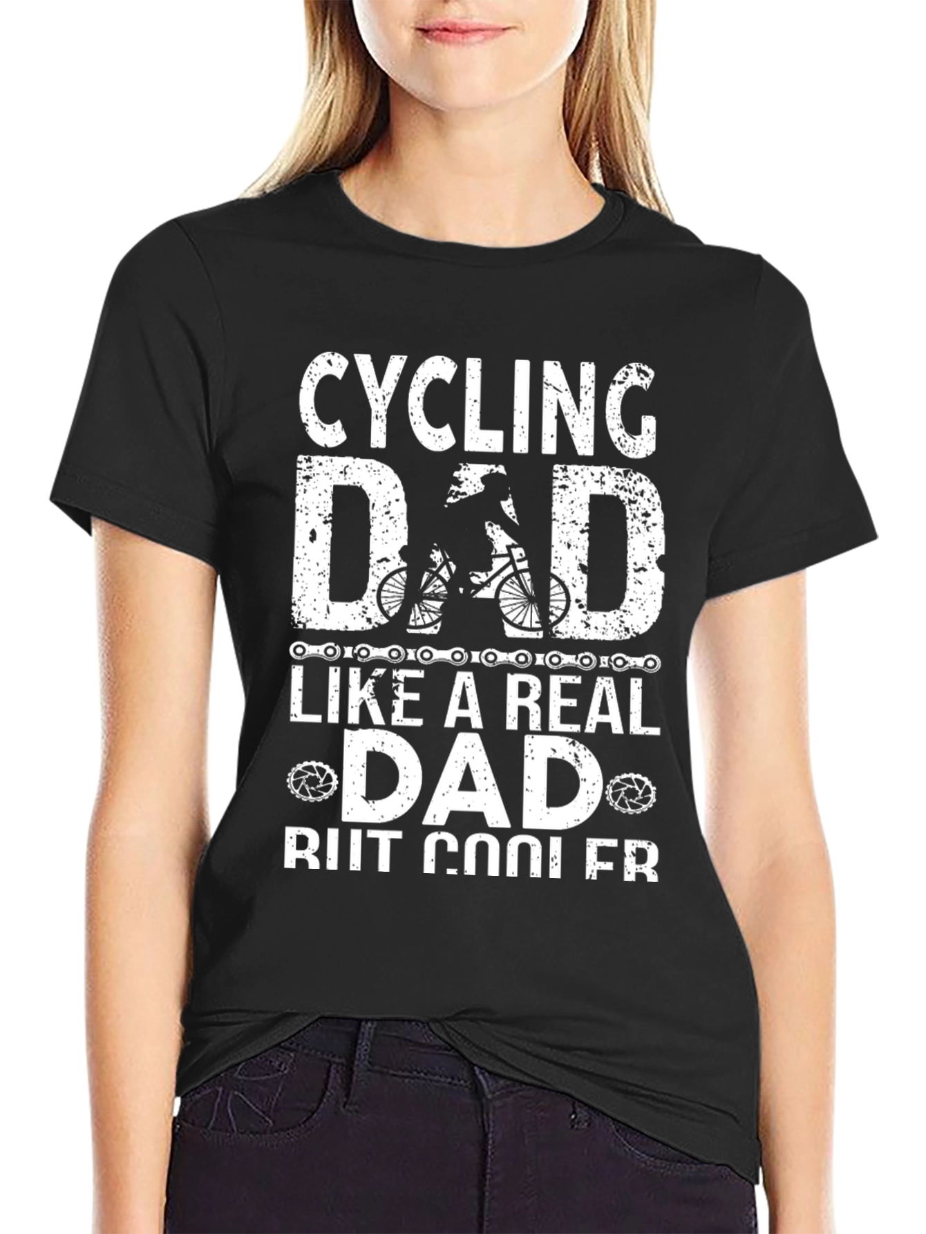 Cycling Dad T-Shirt - Cool Fathers Day Gift