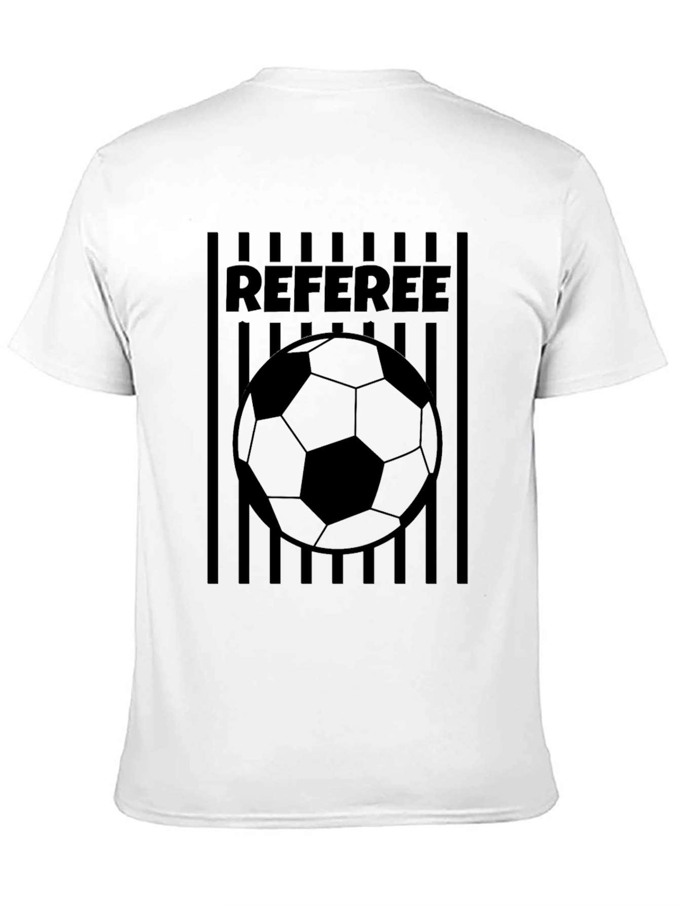 Referee Soccer Ball Graphic T-Shirt